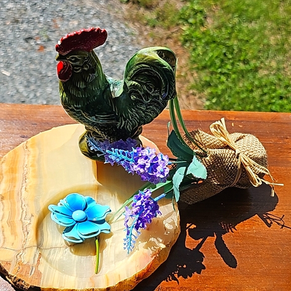 Source Unknown Jewelry - VINTAGE 1970S Flower Brooch 🌼